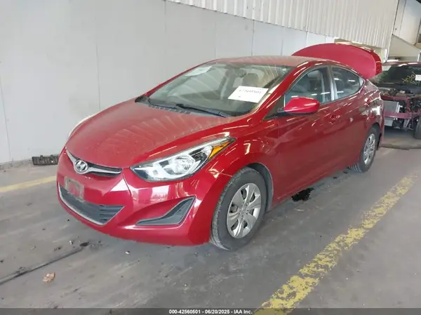 KMHDH4AE6GU633077 2016 HYUNDAI ELANTRA - Image 2
