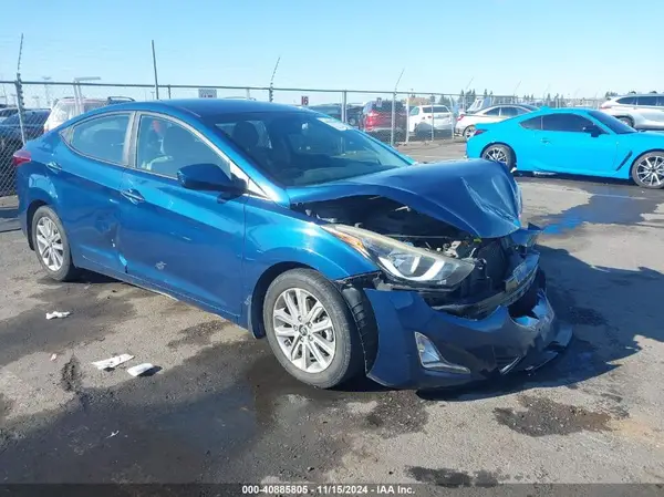 KMHDH4AE7GU511392 2016 HYUNDAI ELANTRA - Image 1