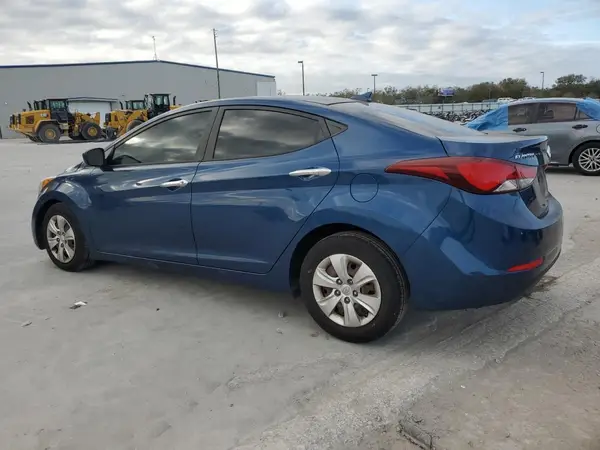 KMHDH4AE7GU531366 2016 HYUNDAI ELANTRA - Image 2