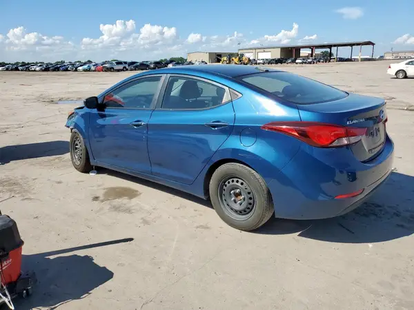 KMHDH4AE7GU619902 2016 HYUNDAI ELANTRA - Image 2