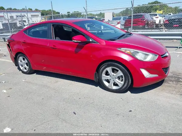 KMHDH4AE8GU491833 2016 HYUNDAI ELANTRA - Image 1