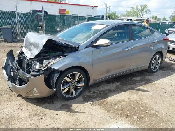 KMHDH4AE9GU502581 2016 HYUNDAI ELANTRA - Image 2