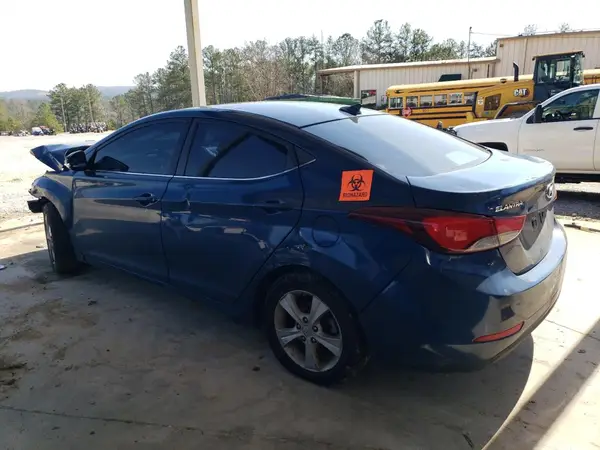 KMHDH4AE9GU567401 2016 HYUNDAI ELANTRA - Image 2