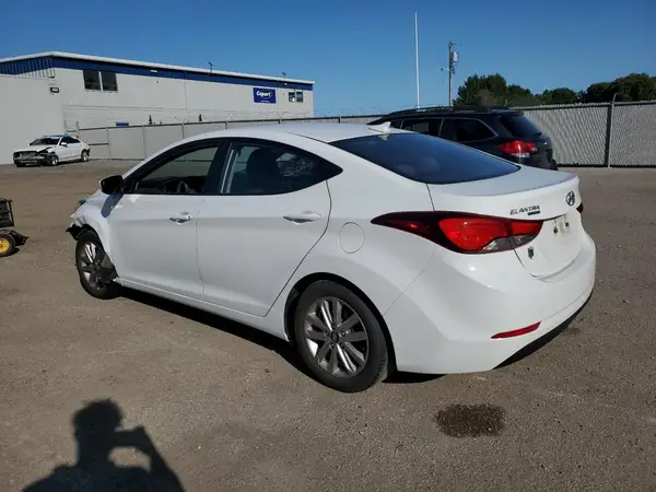KMHDH4AEXGU628707 2016 HYUNDAI ELANTRA - Image 2