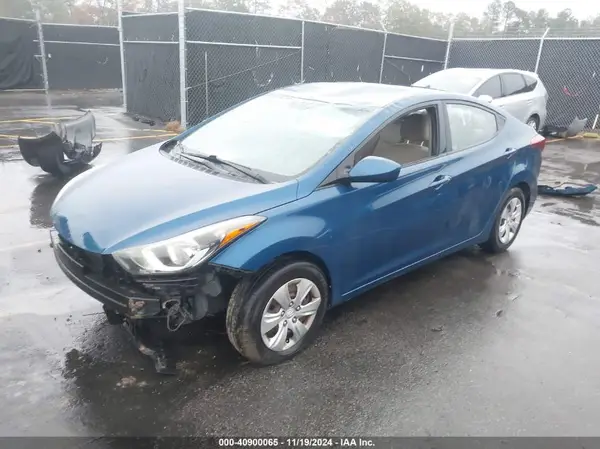 KMHDH4AEXGU643398 2016 HYUNDAI ELANTRA - Image 2