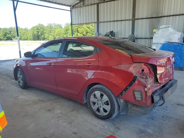KMHDH4AEXGU650447 2016 HYUNDAI ELANTRA - Image 2