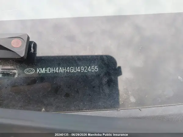 KMHDH4AH4GU492455 2016 HYUNDAI ELANTRA - Image 8