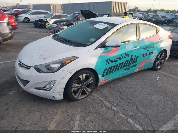 KMHDH4AH8GU488313 2016 HYUNDAI ELANTRA - Image 2