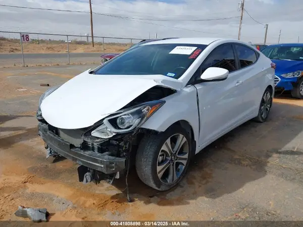 KMHDH4AH8GU513050 2016 HYUNDAI ELANTRA - Image 2