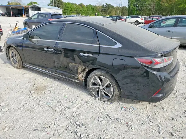KMHE34L37KA093490 2019 HYUNDAI SONATA - Image 2