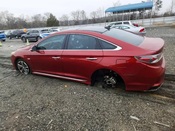 KMHE34L3XJA082420 2018 HYUNDAI SONATA - Image 2