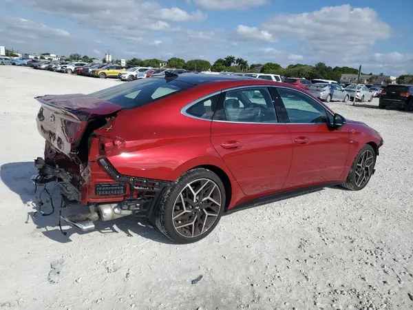2023 HYUNDAI SONATA COPART lot 55960705 auction photo 3