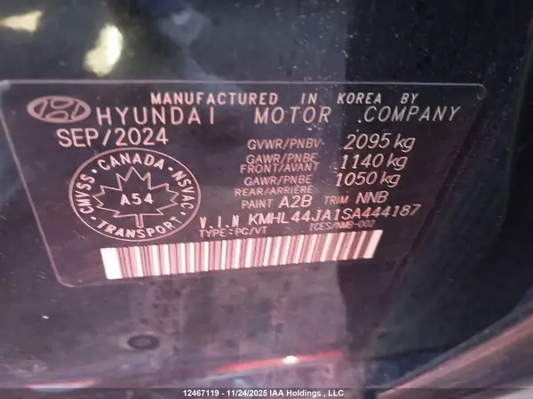 KMHL44JA1SA444187 2025 HYUNDAI SONATA - Image 8