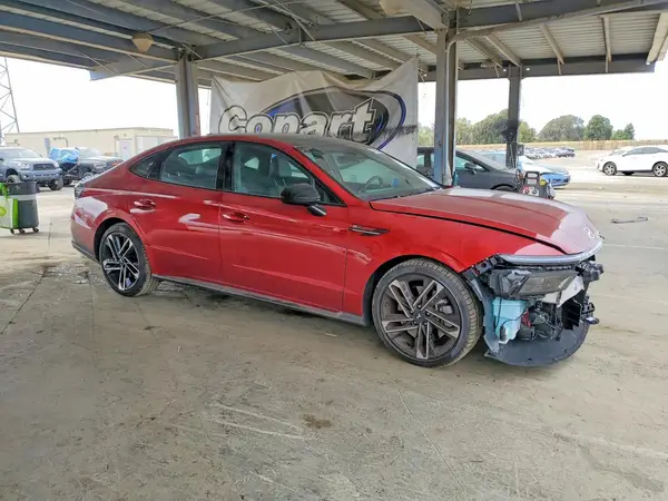 2025 HYUNDAI SONATA COPART lot 47790486 auction photo 4