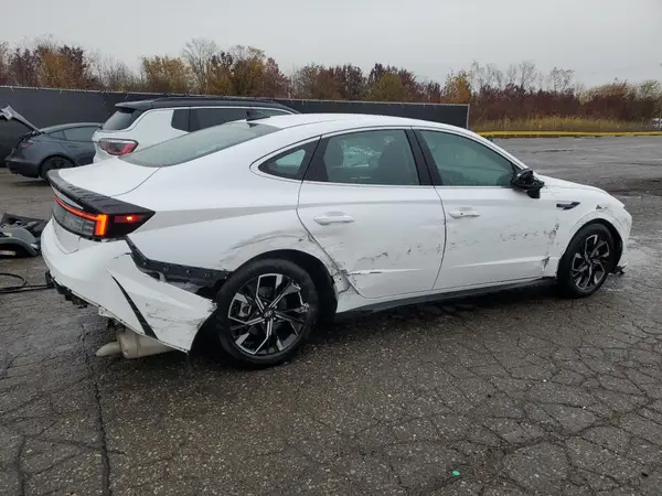 2025 HYUNDAI SONATA COPART lot 90737545 auction photo 3
