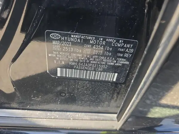 KMHL64JA3PA315952 2023 HYUNDAI SONATA - Image 8