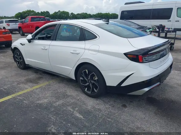2025 HYUNDAI SONATA IAAI lot 45153676 auction photo 3