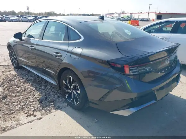 KMHL64JA8SA471607 VIN - 2025 HYUNDAI SONATA SEL BLACK 2.5L I-4 DI