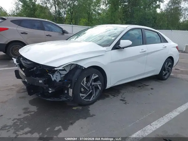 KMHLM4DG2SU009807 2025 HYUNDAI ELANTRA - Image 2