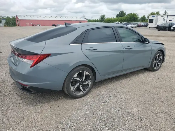 2021 HYUNDAI ELANTRA COPART lot 65962475 auction photo 3