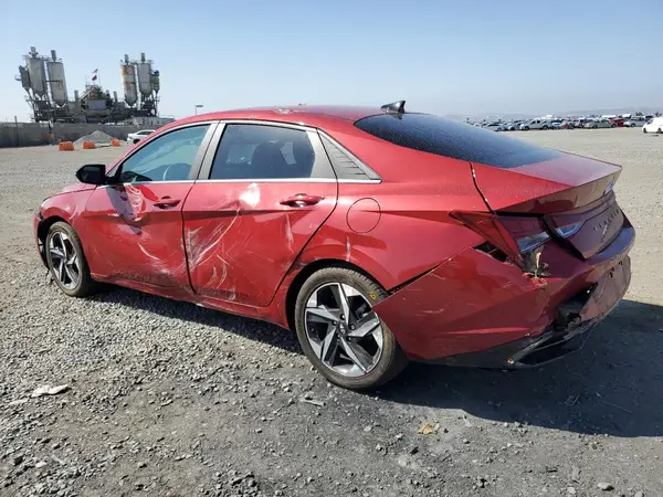 KMHLN4AG6NU348334 2022 HYUNDAI ELANTRA - Image 2