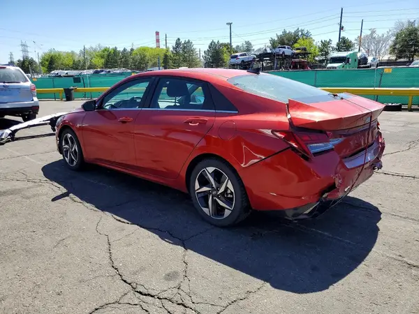 KMHLP4AGXMU125917 2021 HYUNDAI ELANTRA - Image 2