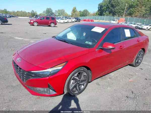 KMHLP4AGXMU153393 2021 HYUNDAI ELANTRA - Image 2