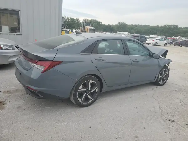 2022 HYUNDAI ELANTRA COPART lot 60778985 auction photo 3
