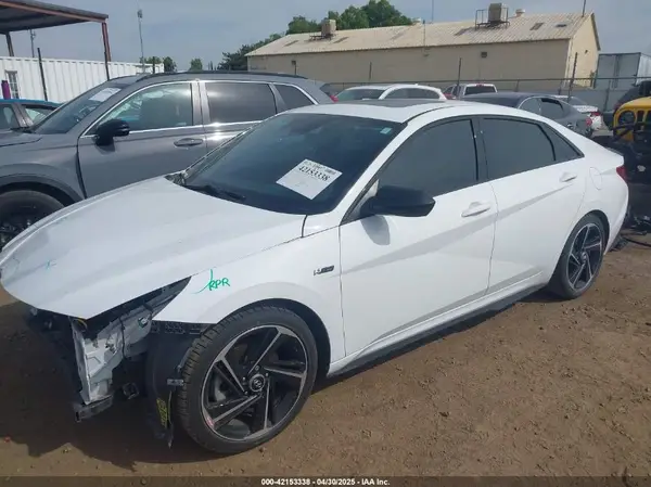 KMHLR4AF5PU377340 2023 HYUNDAI ELANTRA - Image 2