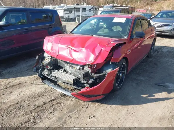 KMHLR4AF7MU117663 2021 HYUNDAI ELANTRA - Image 2