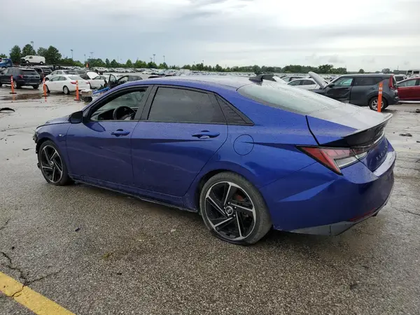 KMHLR4AF7NU345874 2022 HYUNDAI ELANTRA - Image 2