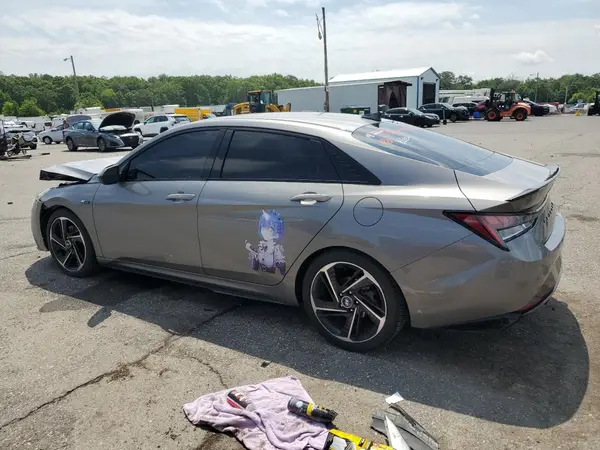 KMHLR4AFXMU148941 2021 HYUNDAI ELANTRA - Image 2