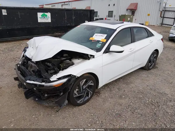 KMHLS4DG7SU007203 2025 HYUNDAI ELANTRA - Image 2