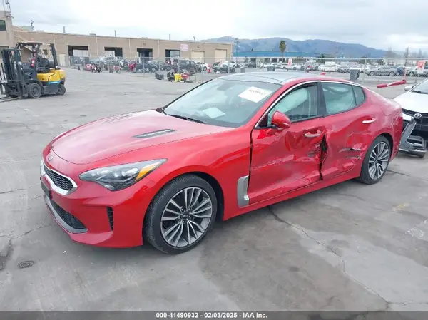KNAE15LA7K6063792 2019 KIA STINGER - Image 2