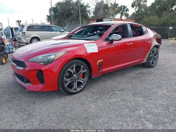 KNAE45LC0J6033167 2018 KIA STINGER - Image 2