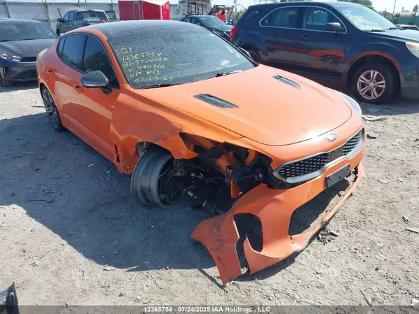 KNAE55LC3M6090710 VIN - 2021 KIA STINGER GT LIMITED - NEON ORANGE
