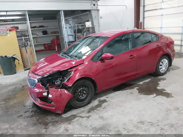 KNAFK4A60G5458467 2016 KIA FORTE - Image 2