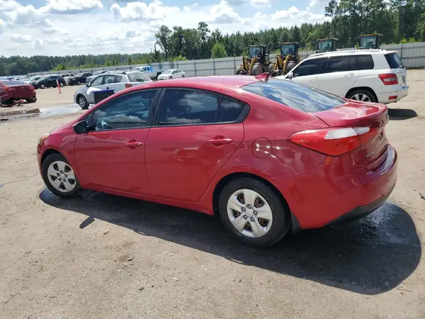 KNAFK4A60G5574977 2016 KIA FORTE - Image 2