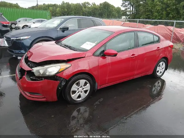 KNAFK4A61G5458476 2016 KIA FORTE - Image 2
