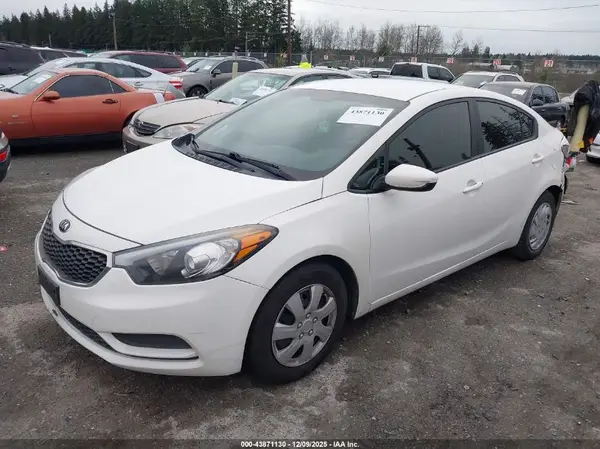 KNAFK4A61G5493454 2016 KIA FORTE - Image 2