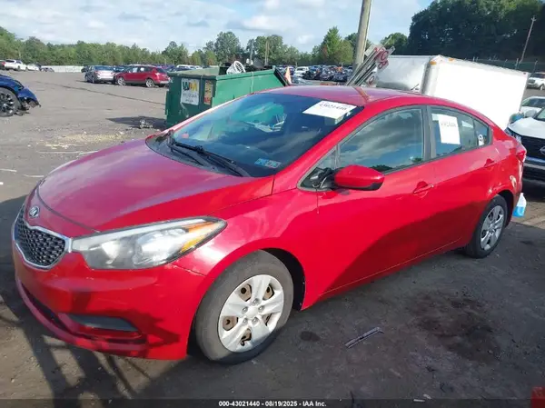 KNAFK4A61G5493907 2016 KIA FORTE - Image 2