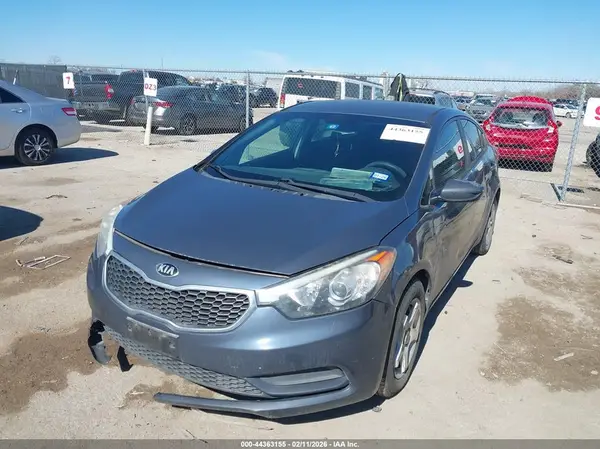 KNAFK4A62G5480955 2016 KIA FORTE - Image 2