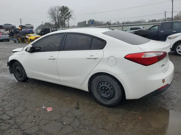 KNAFK4A63G5443347 2016 KIA FORTE - Image 2