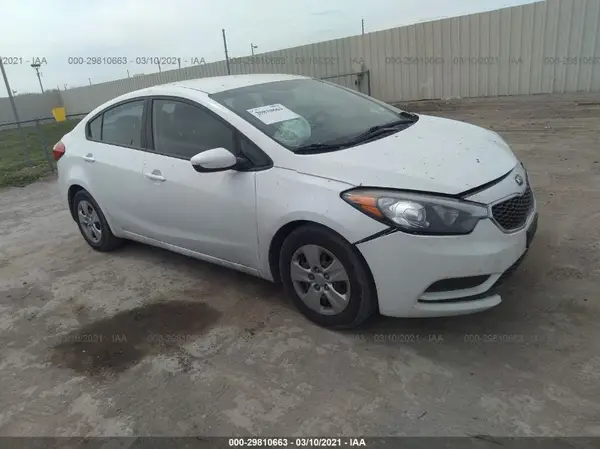 KNAFK4A63G5501313 2016 KIA FORTE - Image 1