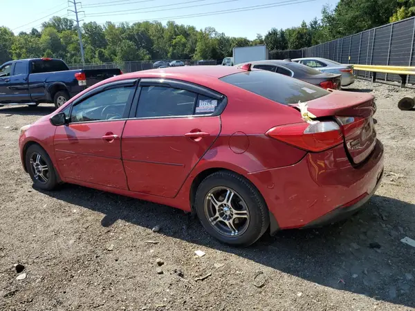 KNAFK4A63G5517835 2016 KIA FORTE - Image 2