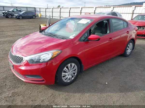 KNAFK4A63G5522985 2016 KIA FORTE - Image 2