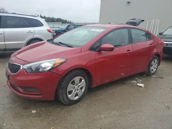 KNAFK4A63G5567165 2016 KIA FORTE - Image 1