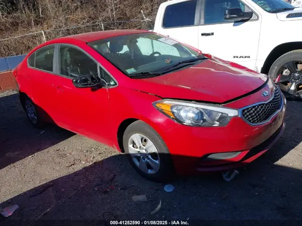 KNAFK4A63G5614114 2016 KIA FORTE - Image 1