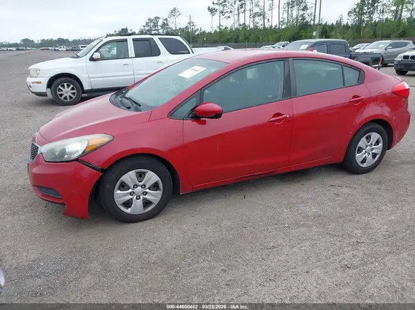 KNAFK4A64G5501188 2016 KIA FORTE - Image 2