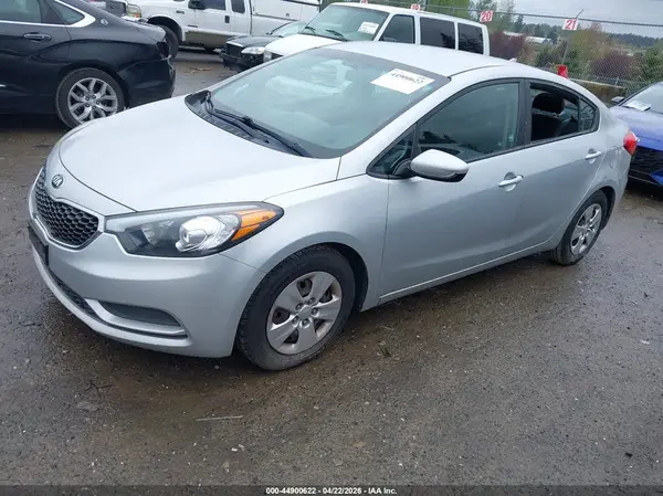 KNAFK4A64G5509453 2016 KIA FORTE - Image 2